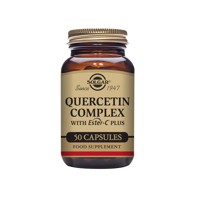 Solgar Quercetin Complex With Ester-C Plus 50 kapslar