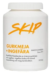 Skip Gurkmeja + Ingefära 100 tabletter
