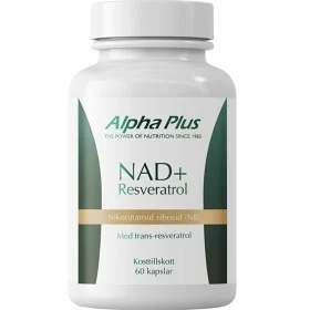 Alpha Plus NAD+ Resveratrol 60 kapslar