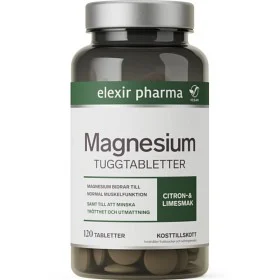 Elexir Pharma Magnesium Tuggtabletter 120 Tuggtabletter