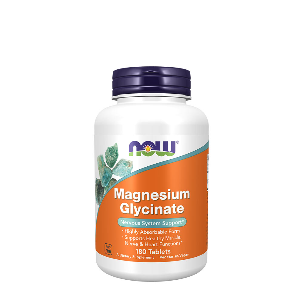 Now Foods - Magnesium Glycinate - 180 Tabs