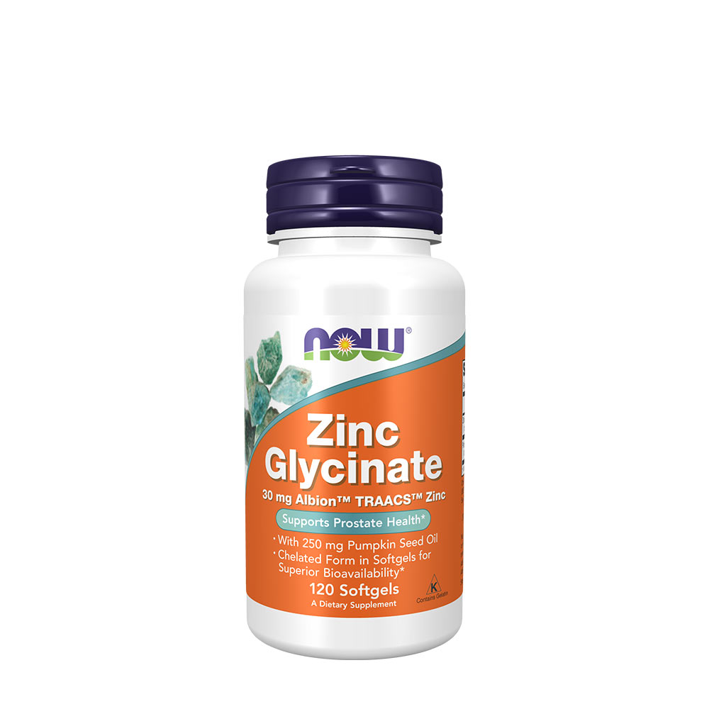 Now Foods - Zinc Glycinate - 120 Sgels
