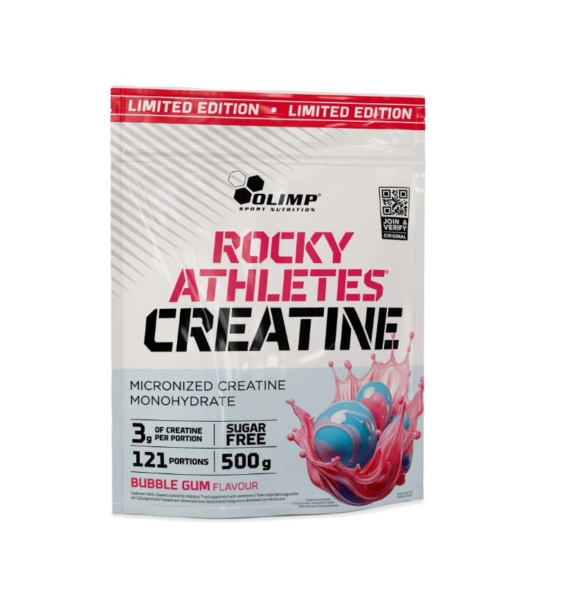 Olimp Labs - Rocky Athletes Creatine, Bubble Gum - 500g