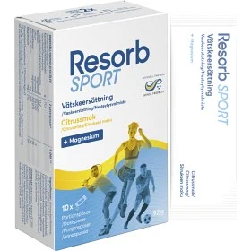 Resorb Vätskeersättning Sport 10 portionspåsar