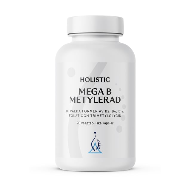 Holistic Mega B Metylerad 90 kapslar