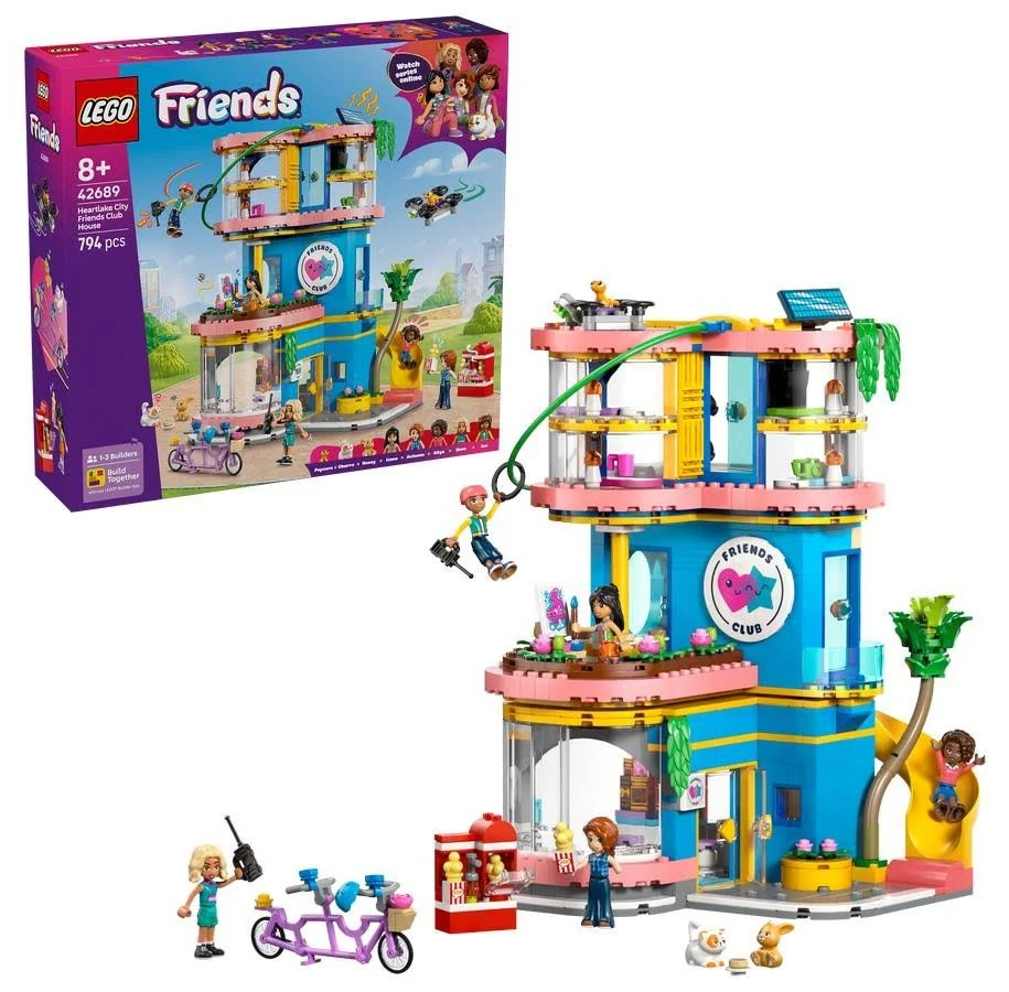 LEGO Friends Vännernas klubbhus i Heartlake City 42689