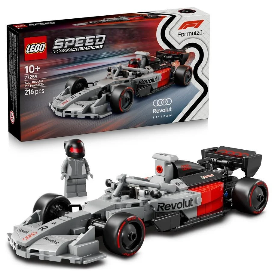 LEGO Speed Champions Audi Revolut F1 Team R26 racerbil 77259