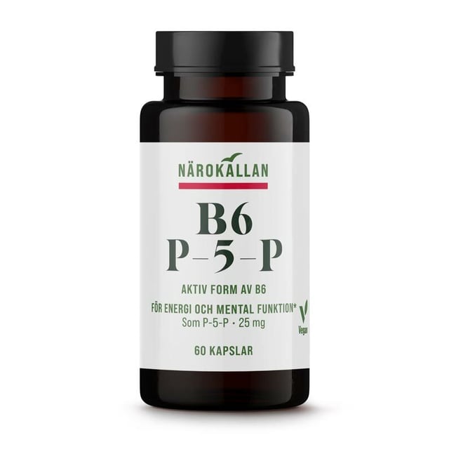 Närokällan B6 P5P 25 mg 60 kapslar