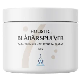 Holistic Blåbärspulver, 100g