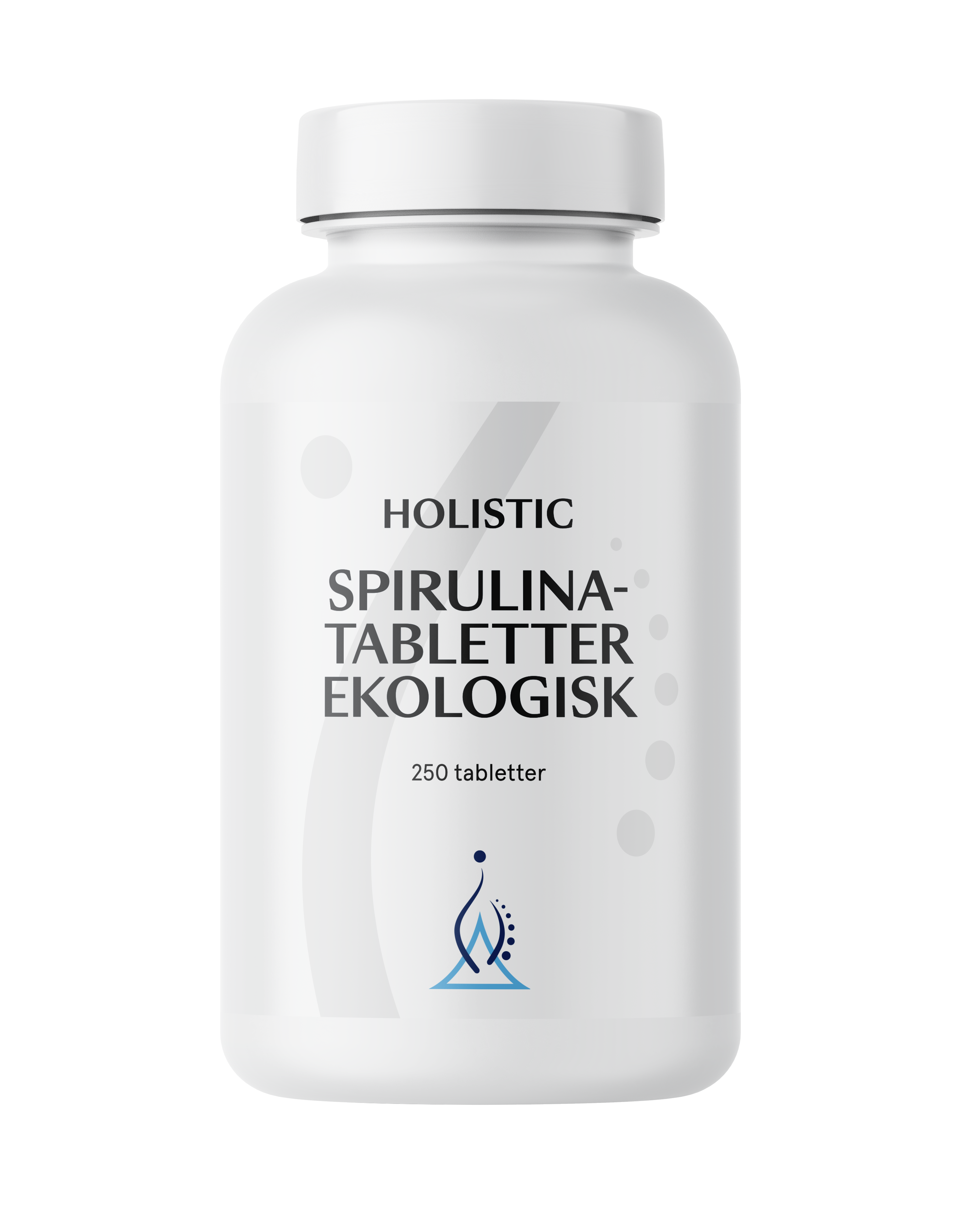 Holistic Spirulinatabletter Ekologisk 250 tabletter