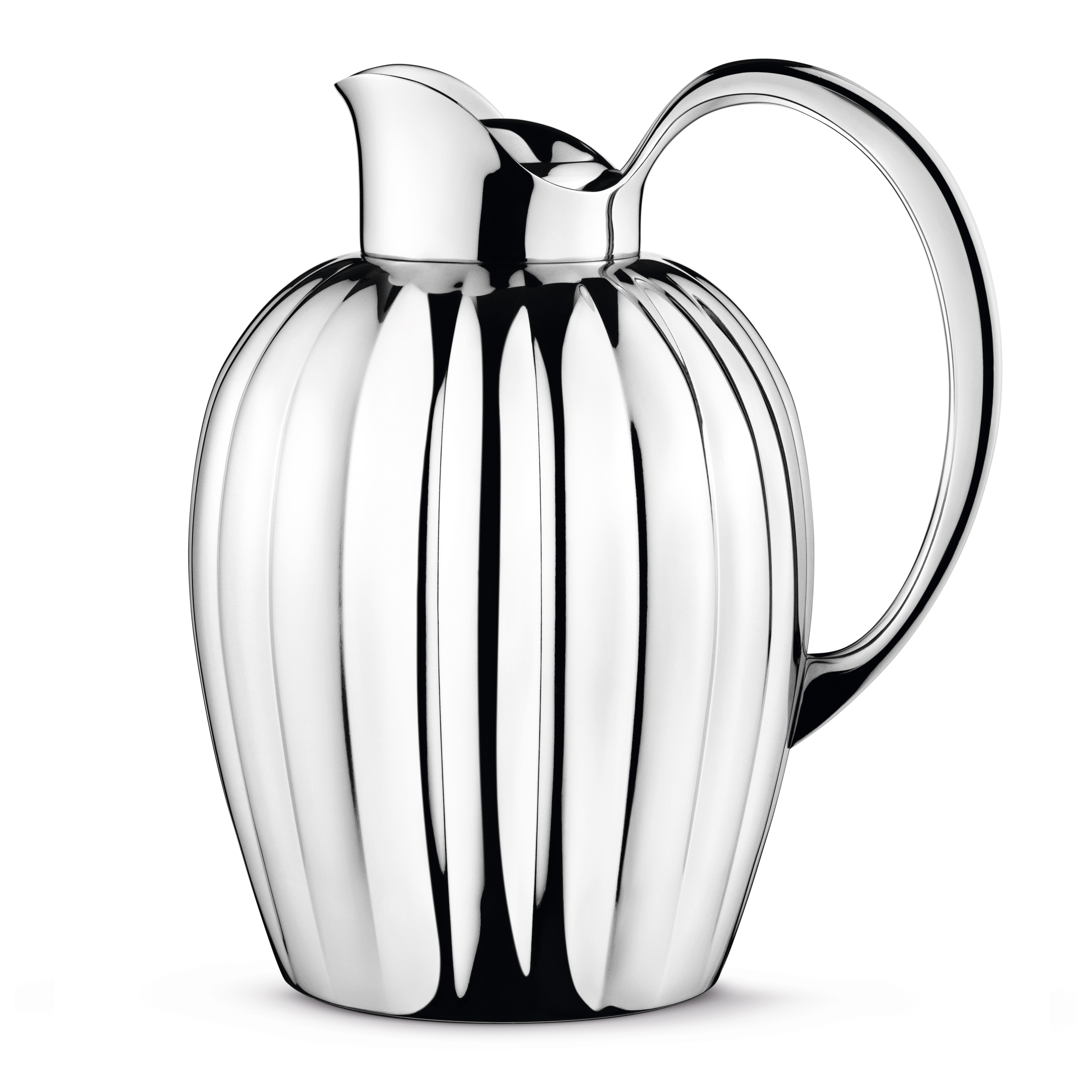 Georg Jensen Bernadotte termoskanna pushlock, 1 L