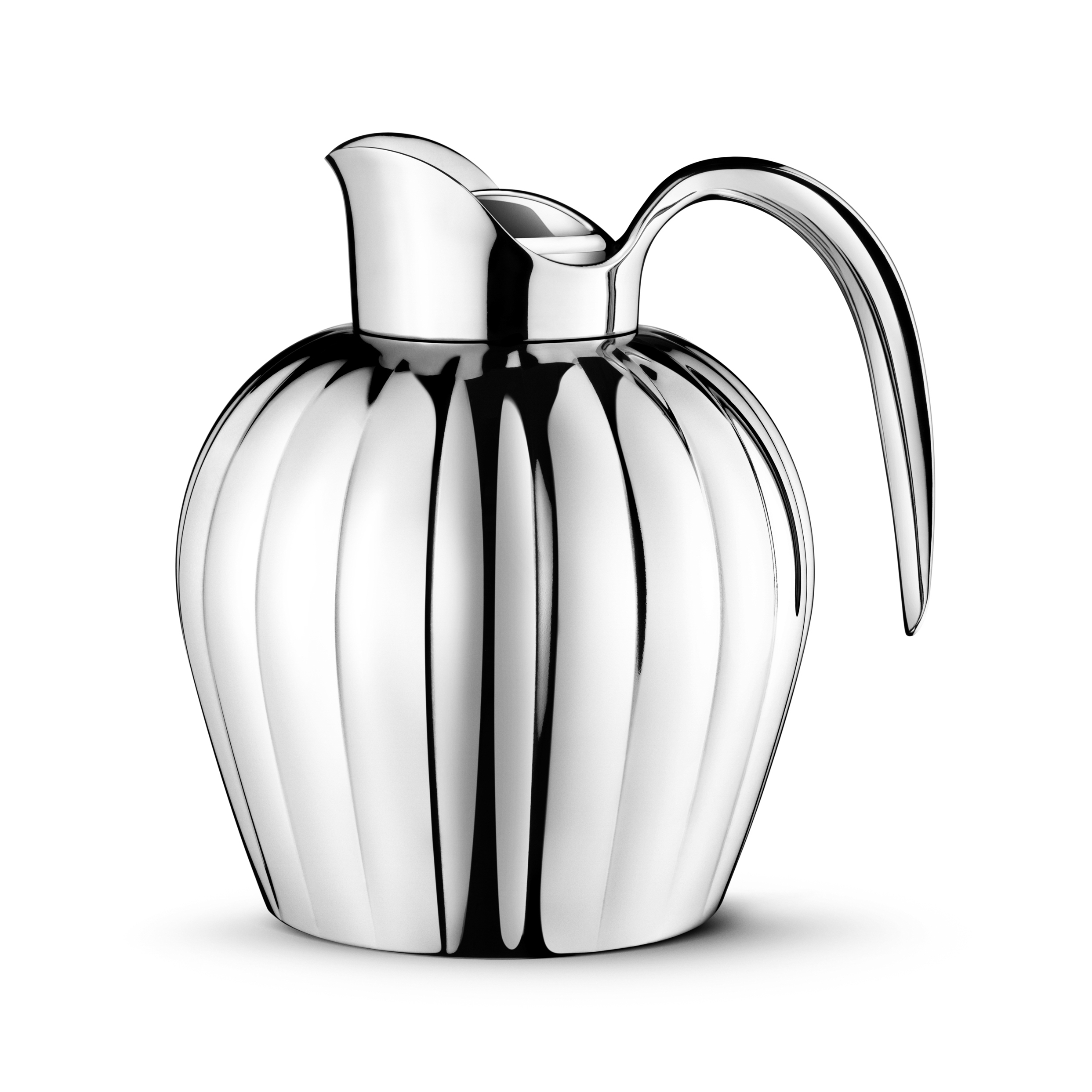 Georg Jensen Bernadotte termoskanna pushlock, 0,8 L