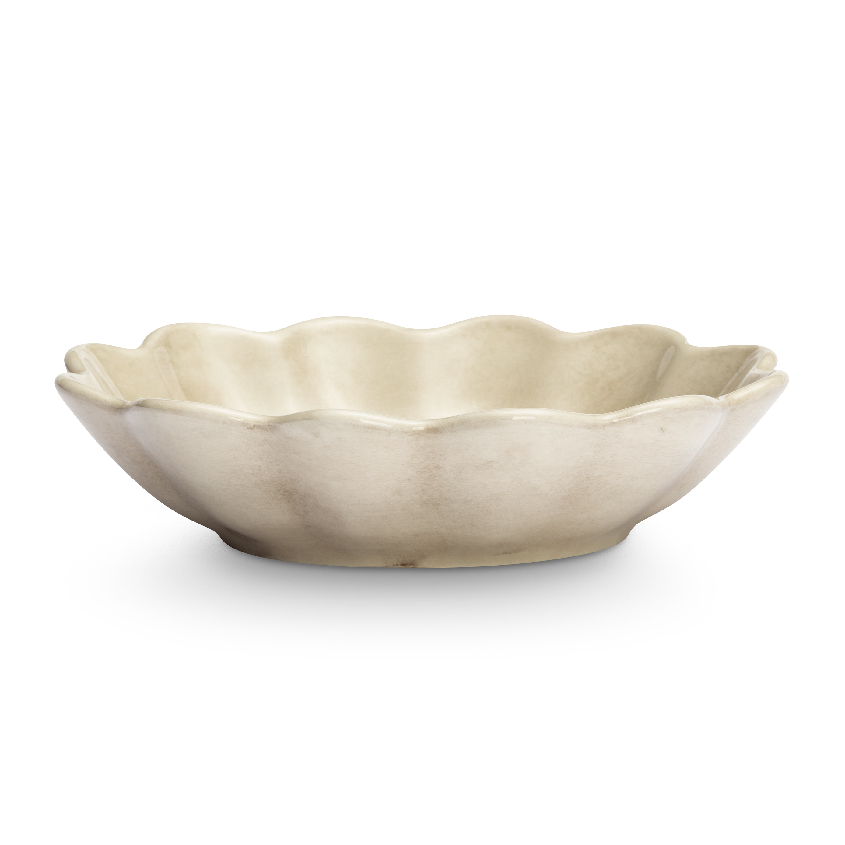 Mateus Oyster skål 16x18 cm, Sand