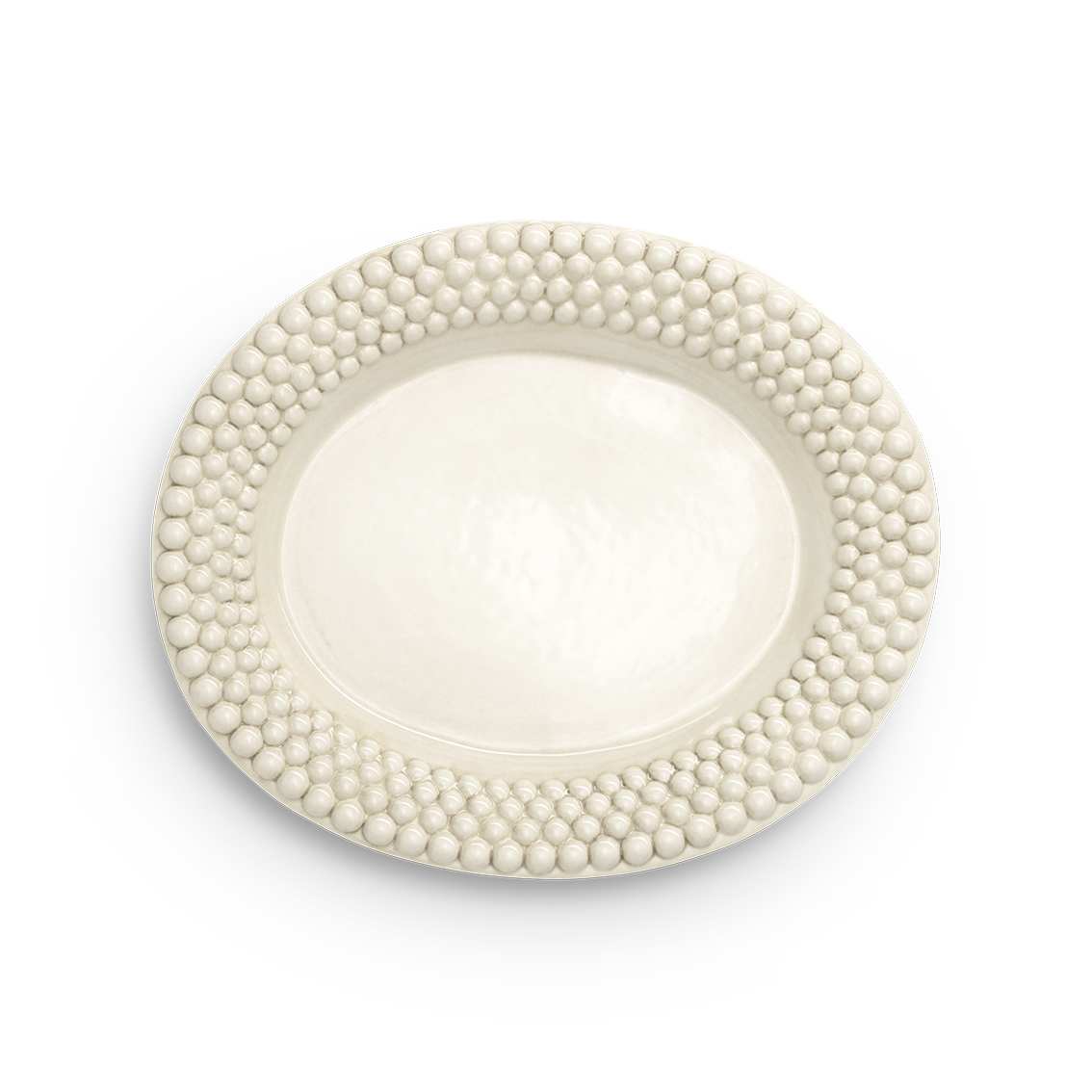 Mateus Bubbles ovalt fat 35 cm, Sand
