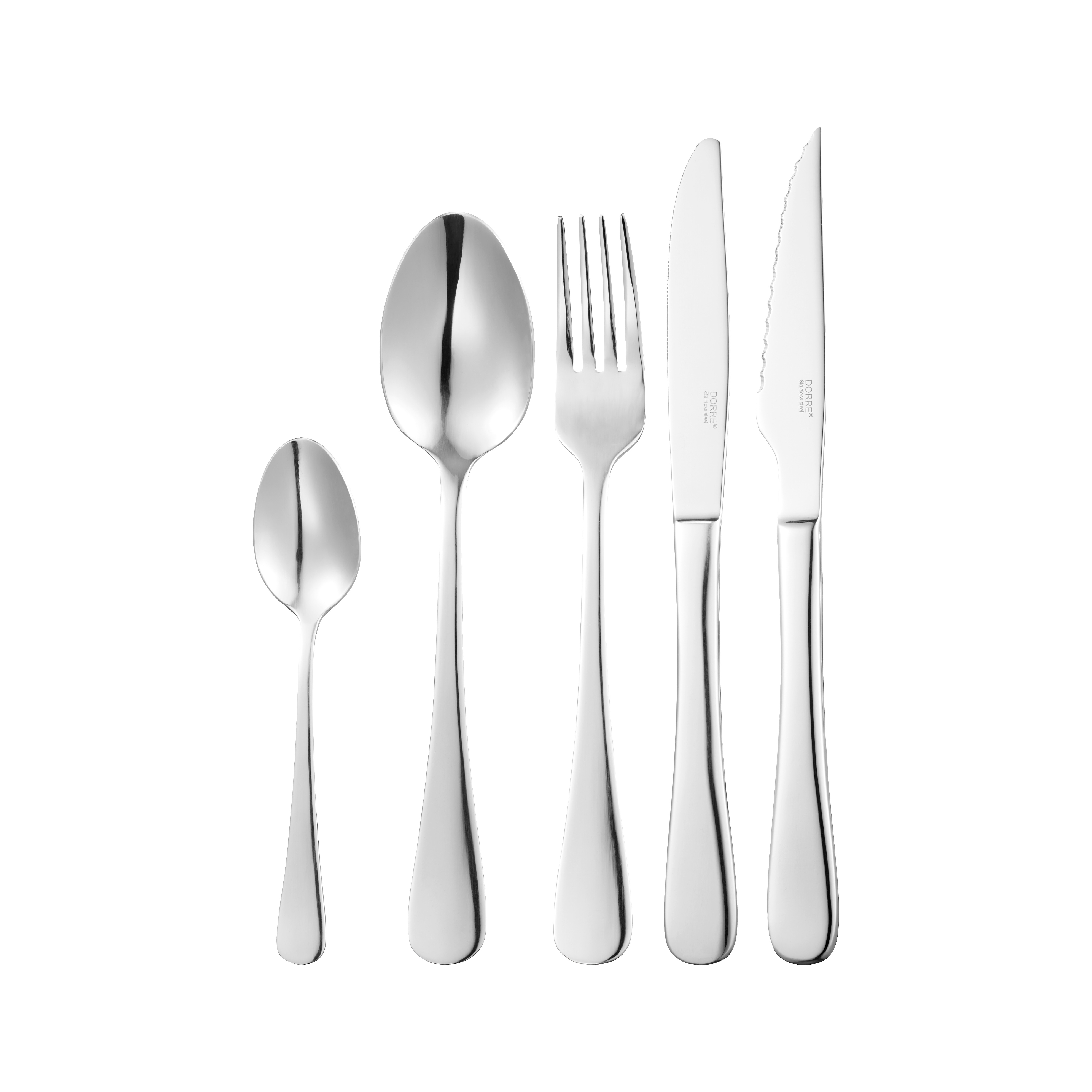 Dorre Classic bestickset rostfritt stål, 30 delar