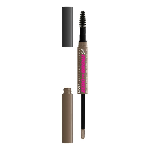NYX Professional Makeup Zero To Brow Longwear Brow Gel Ash Brown 5