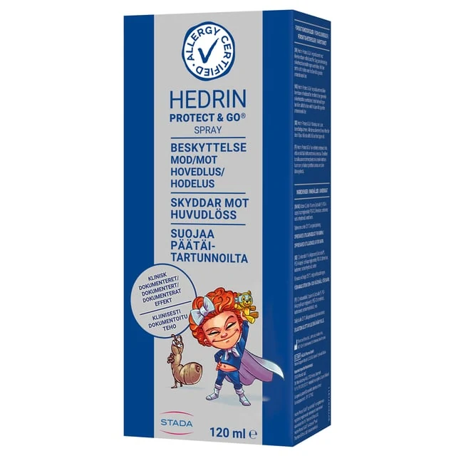 Hedrin Protect & Go Spray 120 ml