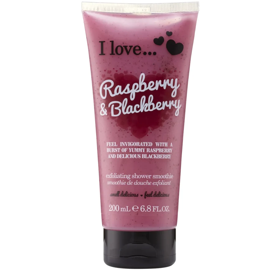I LOVE Originals Exfoliating Shower Smoothie Raspberry & Blackberry 200 ml