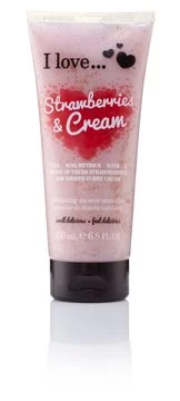 I LOVE Originals Exfoliating Shower Smoothie Strawberries & Cream 200 ml