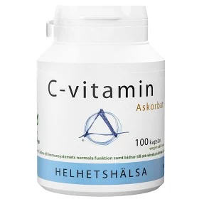 Helhetshälsa C-vitamin Askorbat 100 kapslar