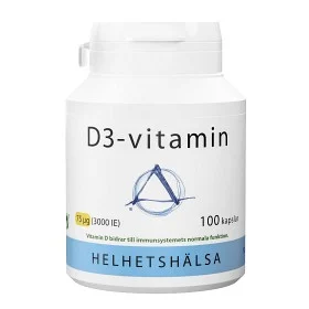 Helhetshälsa D3-vitamin 75 µg 100 kapslar